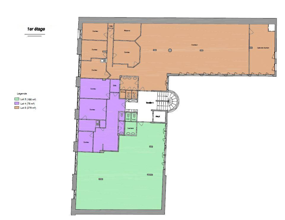 Bureau Rouen 1295m² Location bureau Rouen Seine-Maritime OLBUR2314236 13